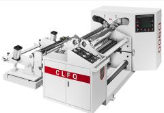 CLFQ-D2600型高速表麵（miàn）卷取複卷分切機